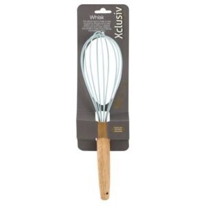 Egg-whisk bamboo & silicone 33cm xclusiv