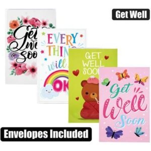 Card & envelope moment get well