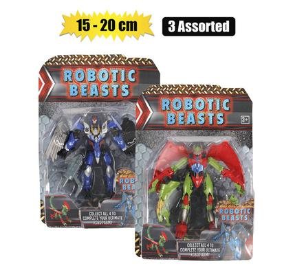 Boys playset fig robot dragon 1pc 15-20c