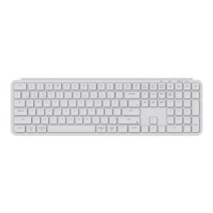 Keychron B6 Pro Ultra-Slim 100% Wireless Keyboard – Ivory White