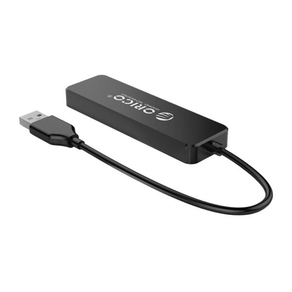 ORICO USB2.0 Hub Black 30cm - Image 3