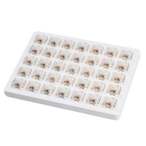 Keychron White Gateron G Pro Switches Two-Stage Spring 110 pcs