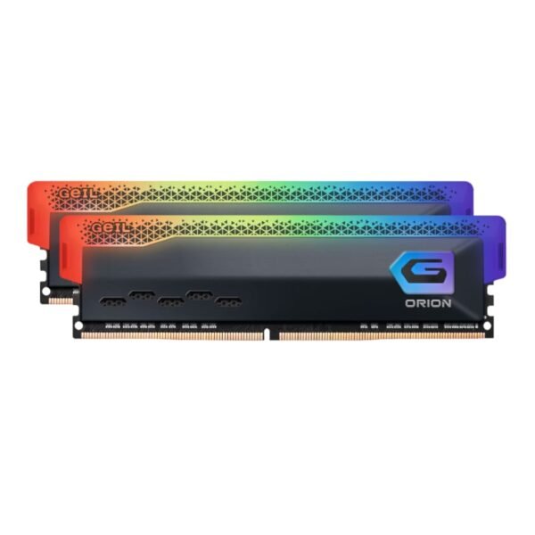 Geil Orion RGB 16GB KIT(2X8GB) 3200MHz DDR4 Desktop Gaming Memory - Grey